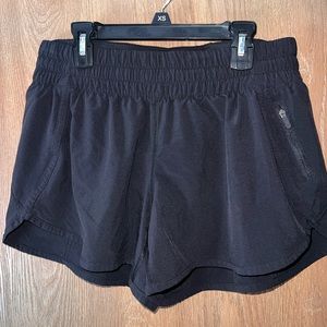 Lululemon Black shorts w/ built in underwear. Size 10